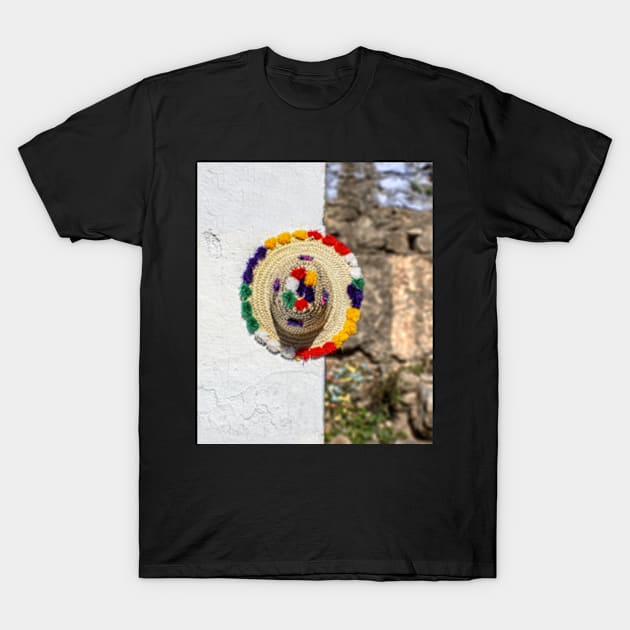 Traditional colored hat of Chefchaouen Morocco T-Shirt by mustaben